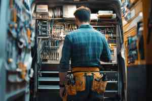 © WITTAYA ANGMUJCHA - stock.adobe.com Handwerker vor Werkbank